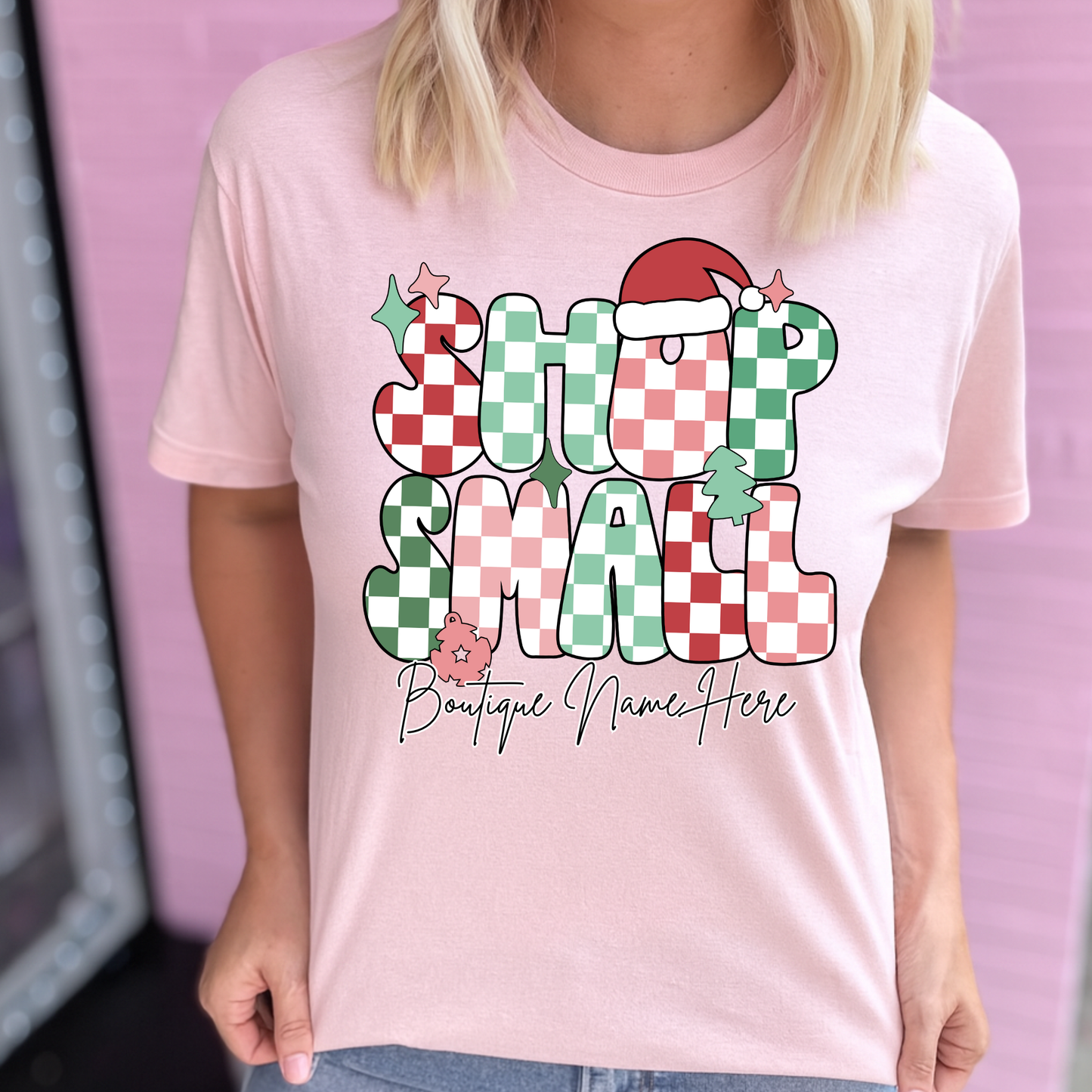 Checker Shop Small Graphic Tee