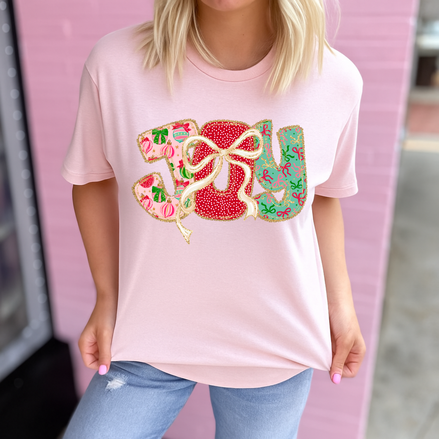 JOY Bow Graphic Tee
