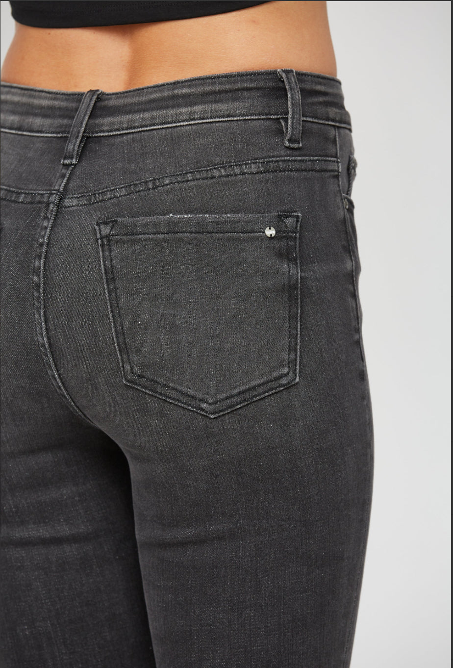 MICA Denim High Rise Skinny Black