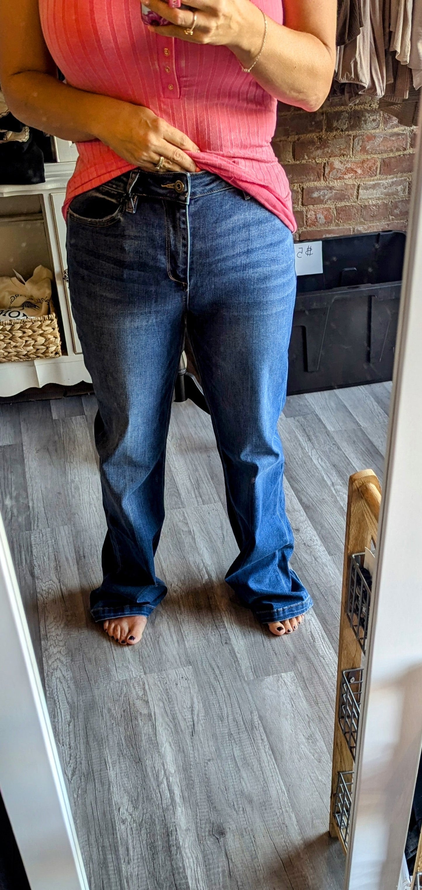 MICA Denim Wide Leg Medium Wash