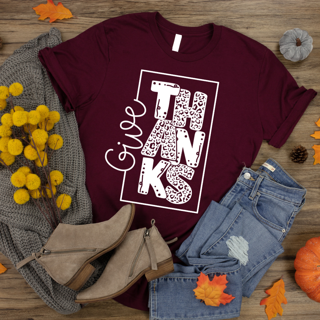 Give Thanks Graphic Tee