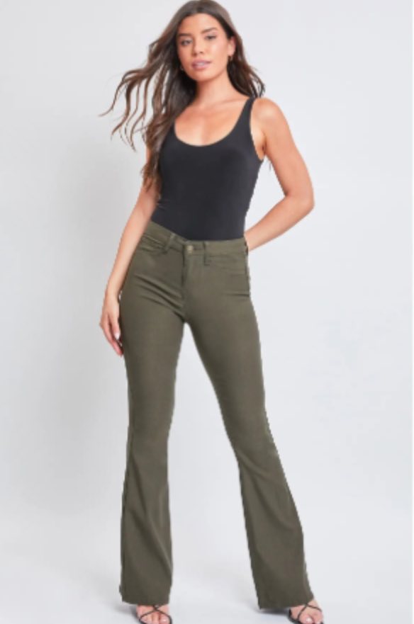 YMI Hyper Stretch Pants - Olive