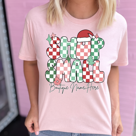 Checker Shop Small Graphic Tee