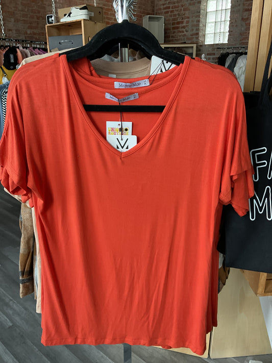 Every Day Tee Burnt Orange