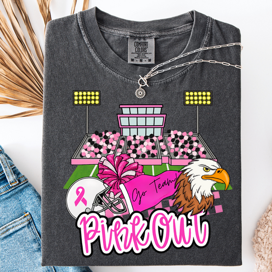 Pink Out Eagles Graphic Tee