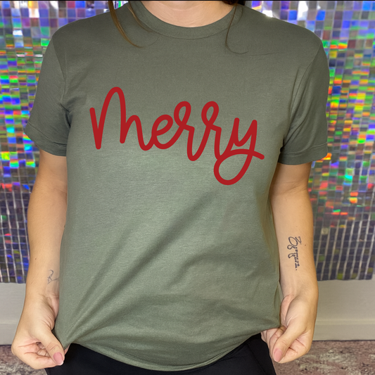 Merry Graphic Tee **Deal Of The Week**