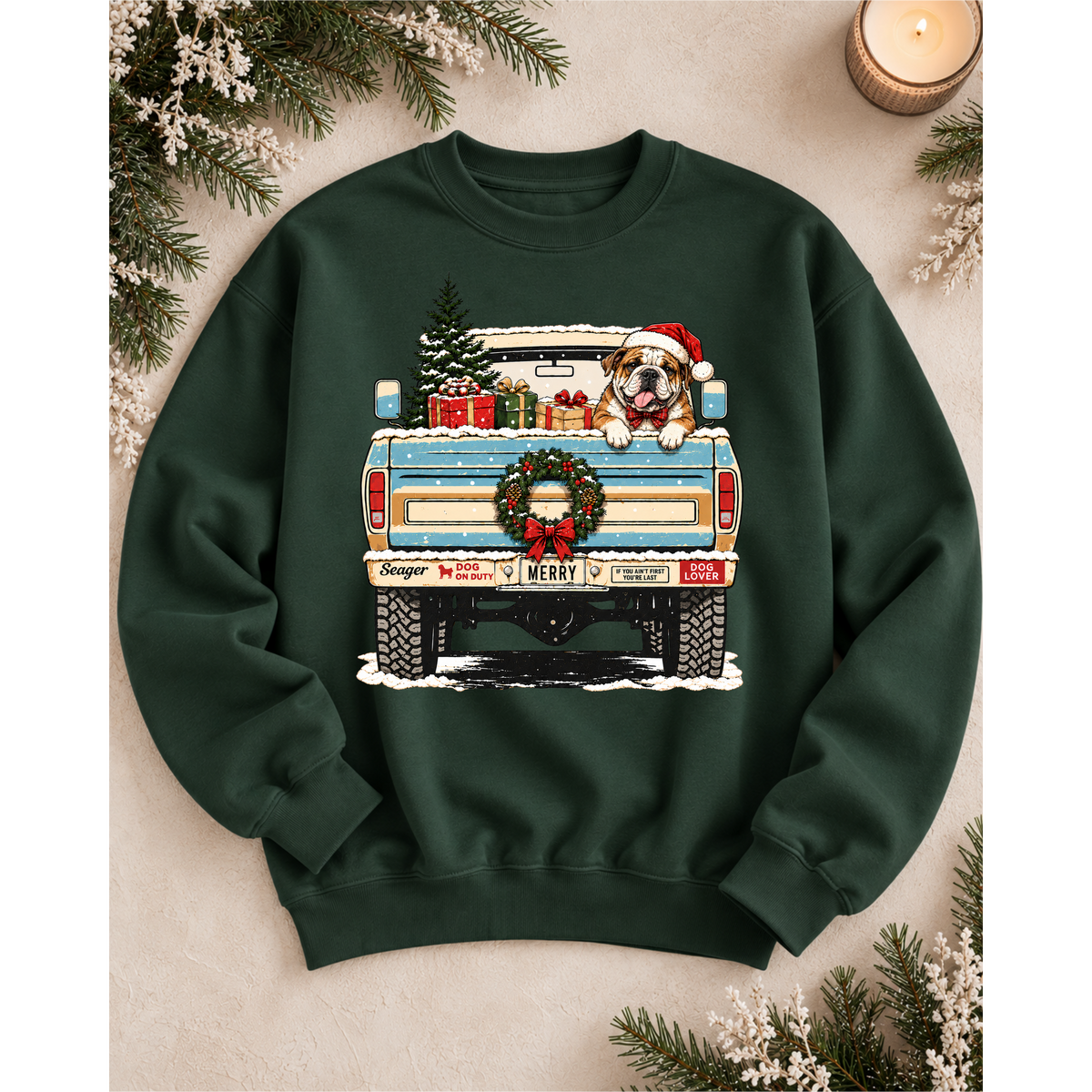 Holiday Dog Crewneck