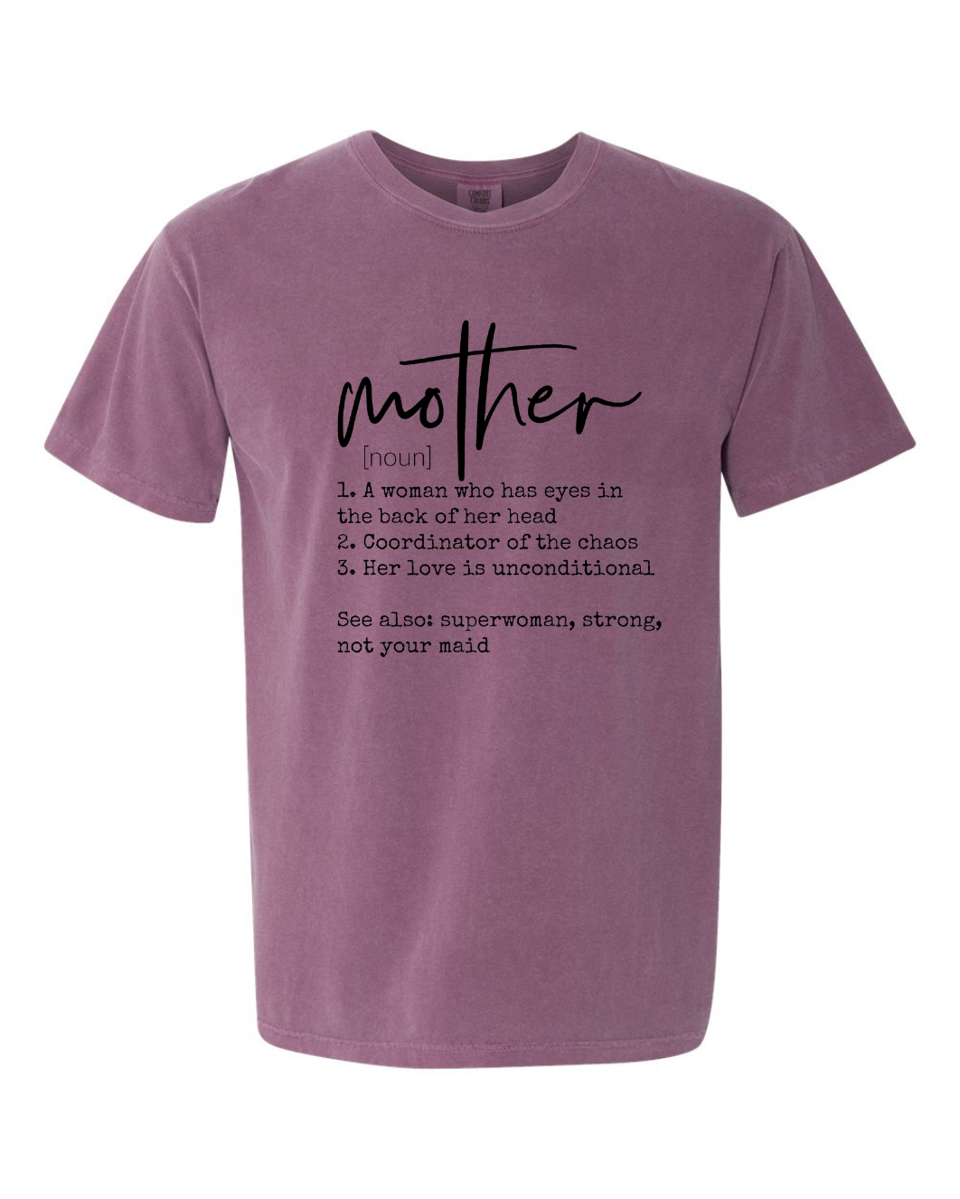 Mother Definition Graphic Tee - Comfort Colors