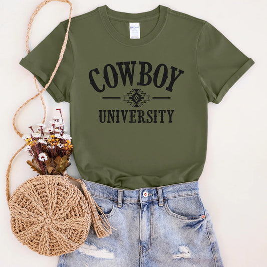 Cowboy University Tee