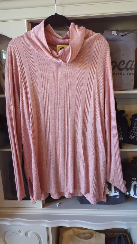 White Birch Light Pink Sweater