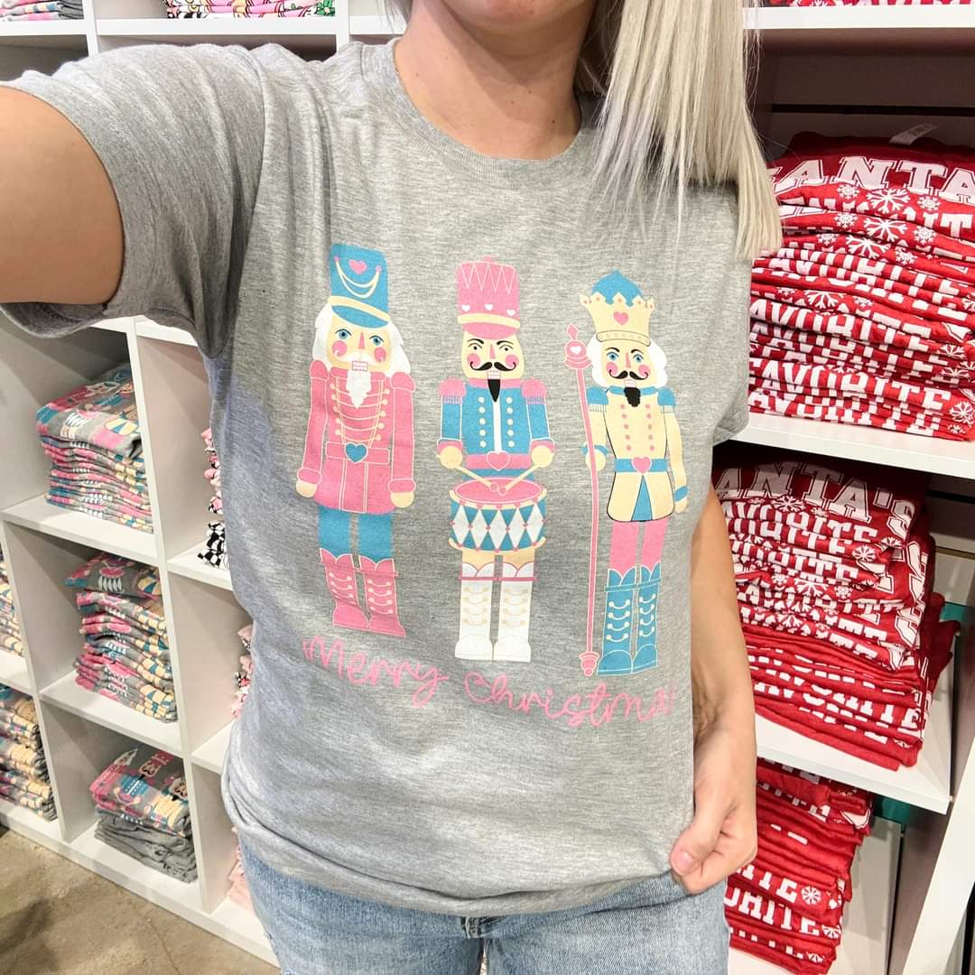 Pre Order - Pastel Nutcrackers Graphic Tee