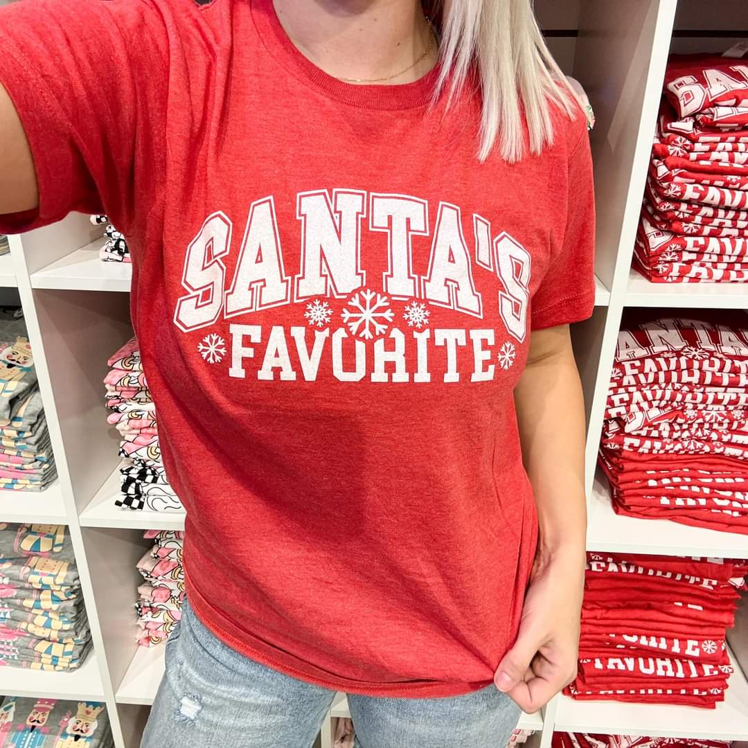 Pre Order - Santa's Favorite Graphic Tee