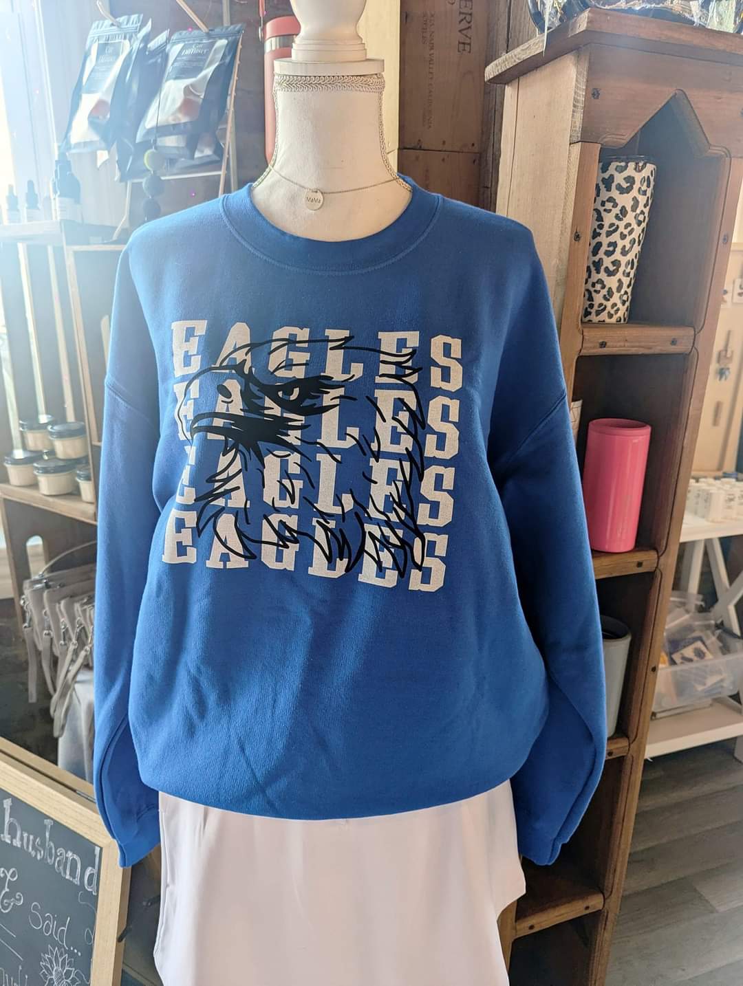 Eagles Crew Neck Sweatshirt