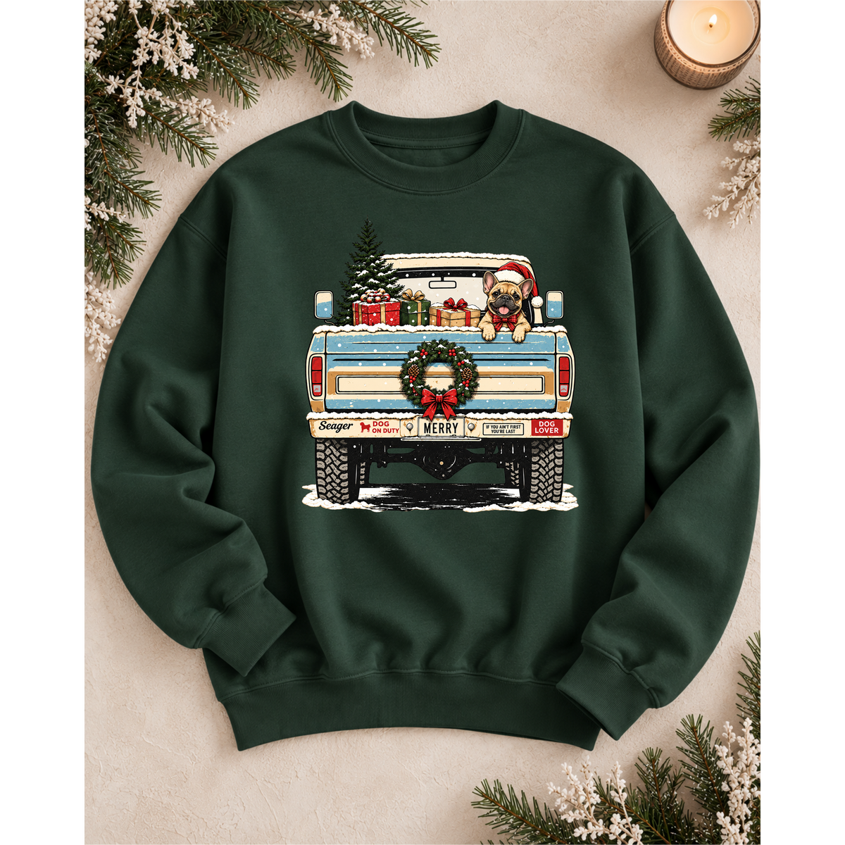 Holiday Dog Crewneck