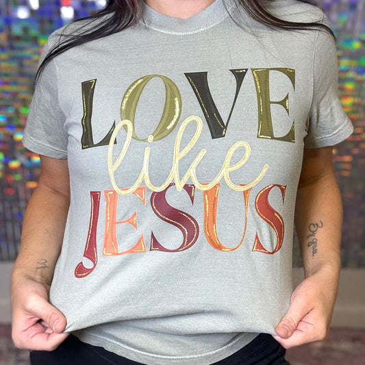 Love Like Jesus FALL Graphic Tee