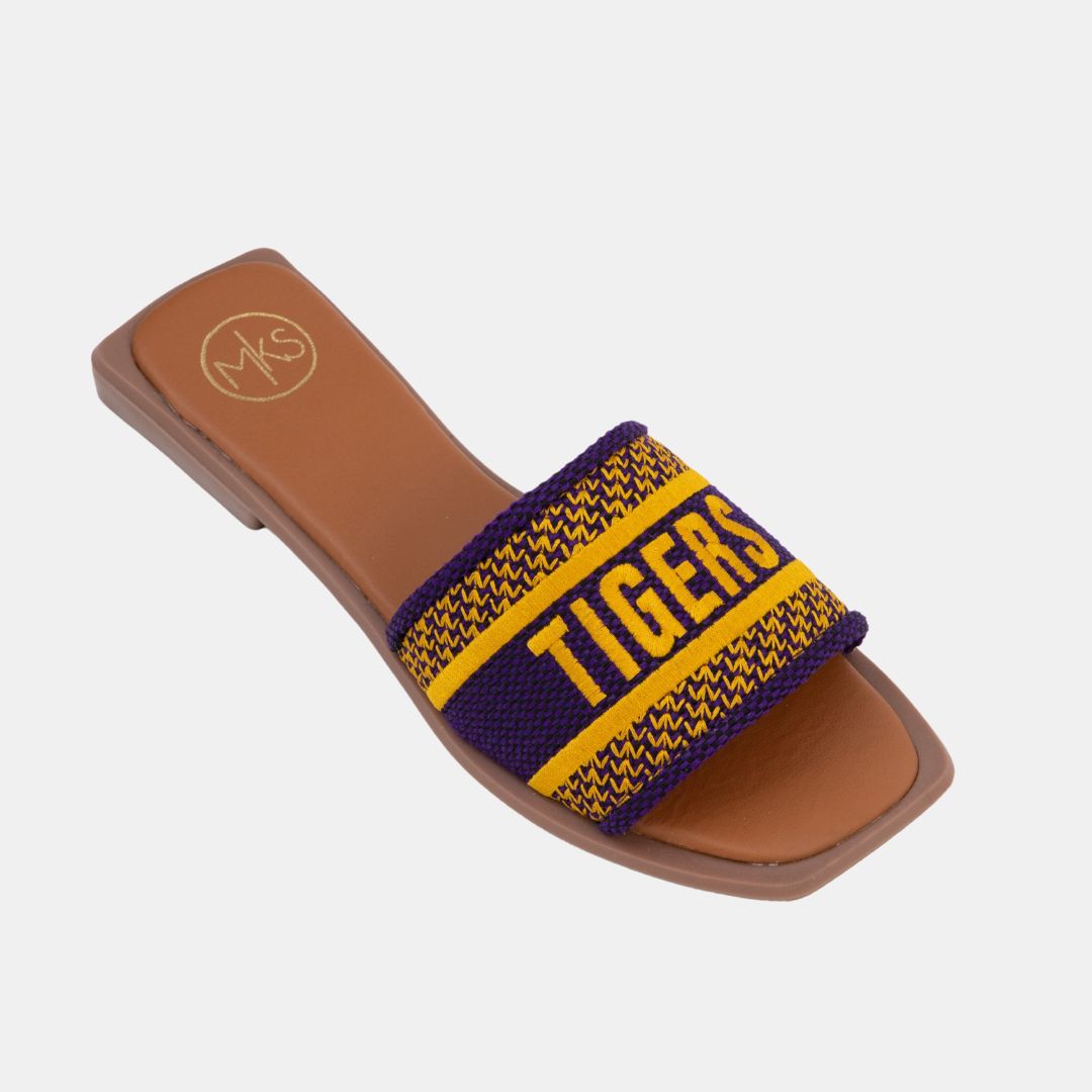 Bobbie sandals Embroidered Tigers