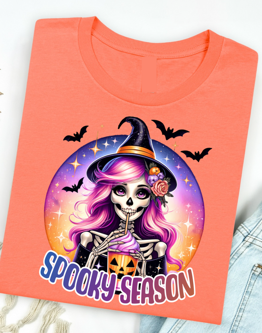 Spooky Season WItch Graphic Tee