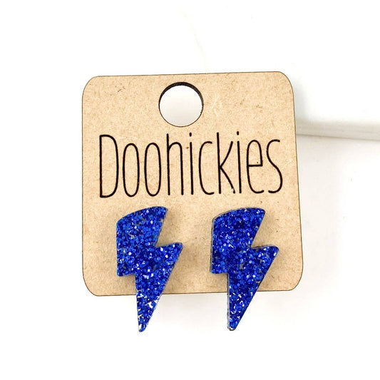 School Spirit Lightning Bolt - Royal Blue 22mm