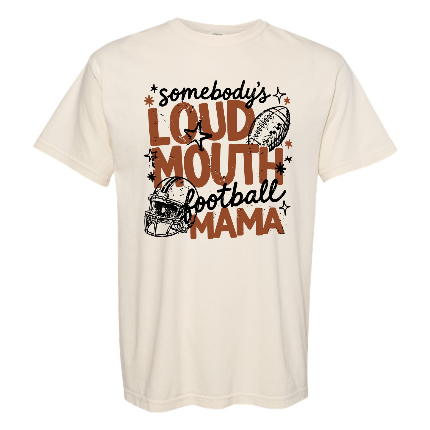 Custom Loud Mouth Football Mama
