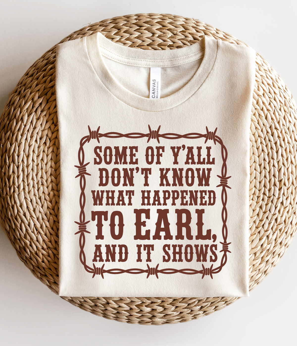 What Happened to Earl Bella Canvas Graphic Tee