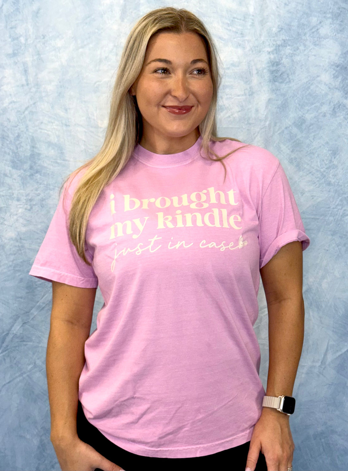 I Brought My Kindle Just in Case Tee