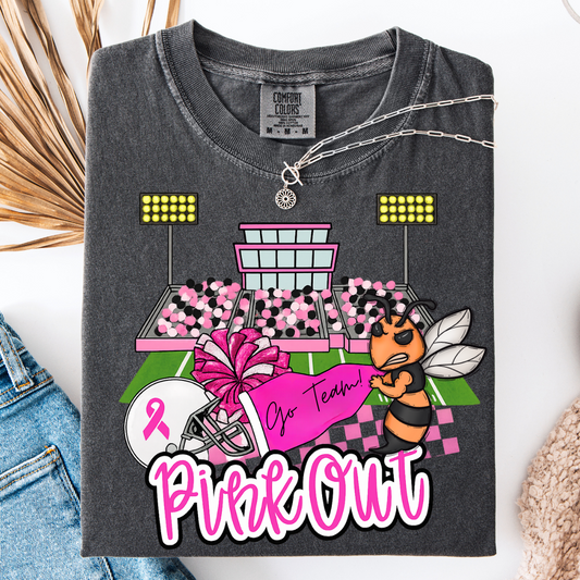 Pink Out Jackets Graphic Tee
