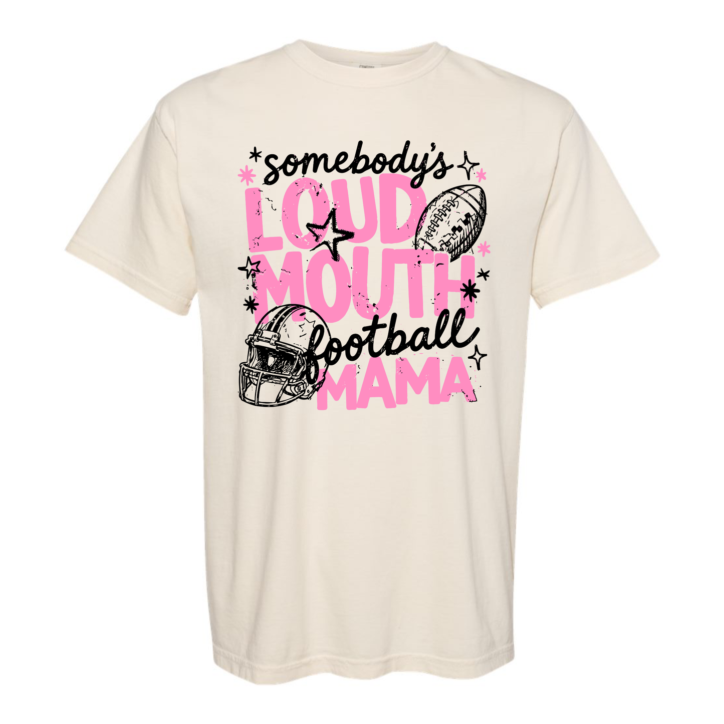 Custom Loud Mouth Football Mama