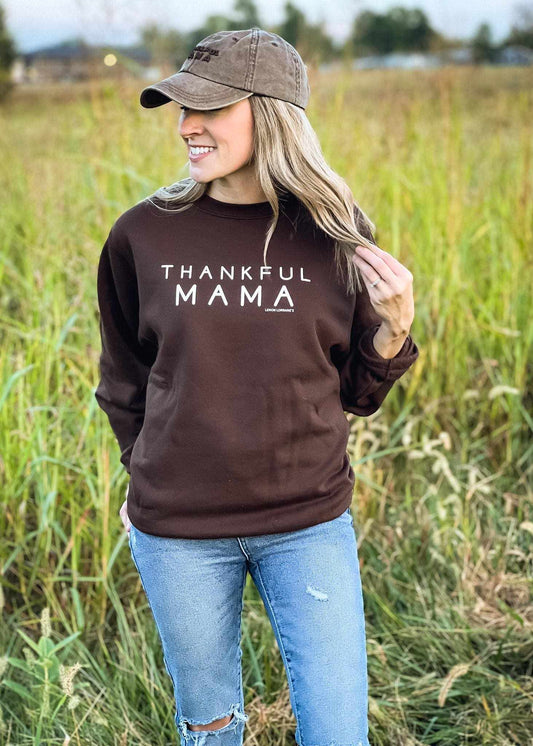 Thankful Mama Crewneck