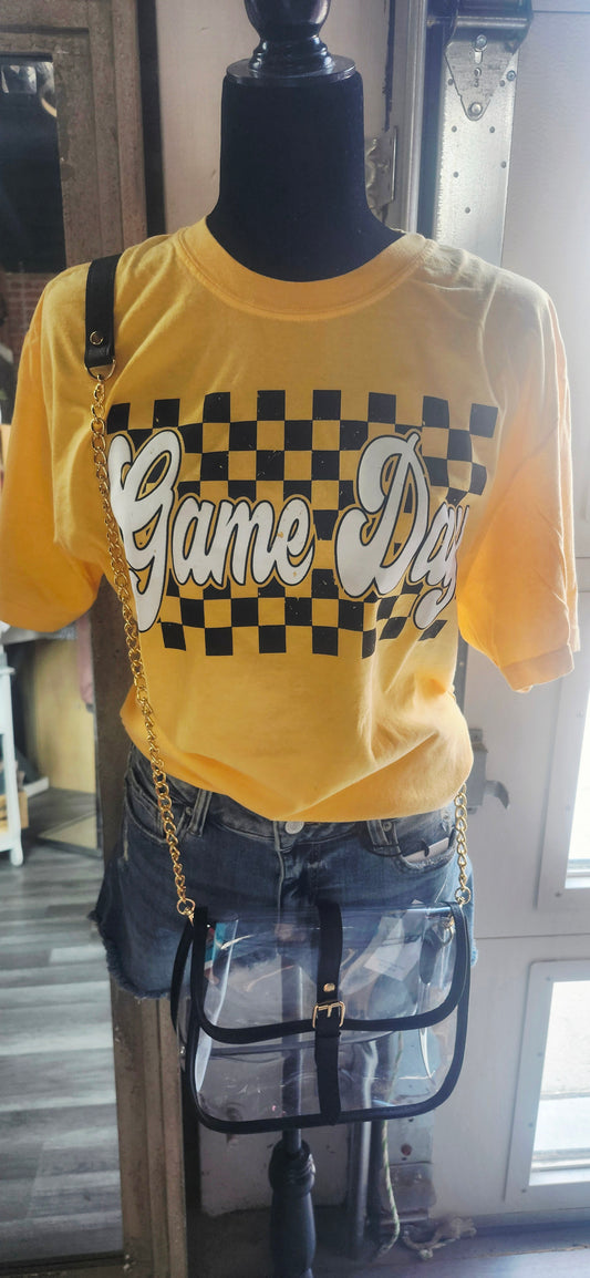 Game Day Puff Ink Graphic Tee