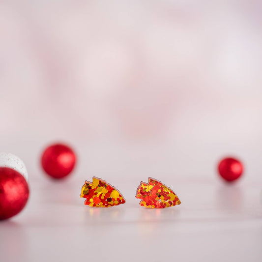 Confetti Arrowhead Studs