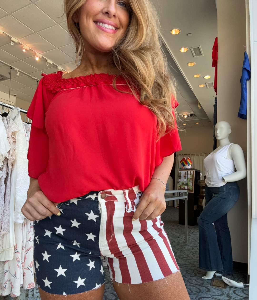 Judy Blue Stars & Stripes Shorts