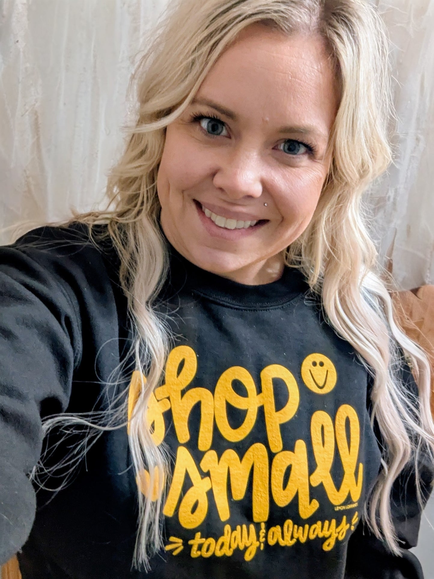 Shop Small Today and Always Crewneck Sweatshirt
