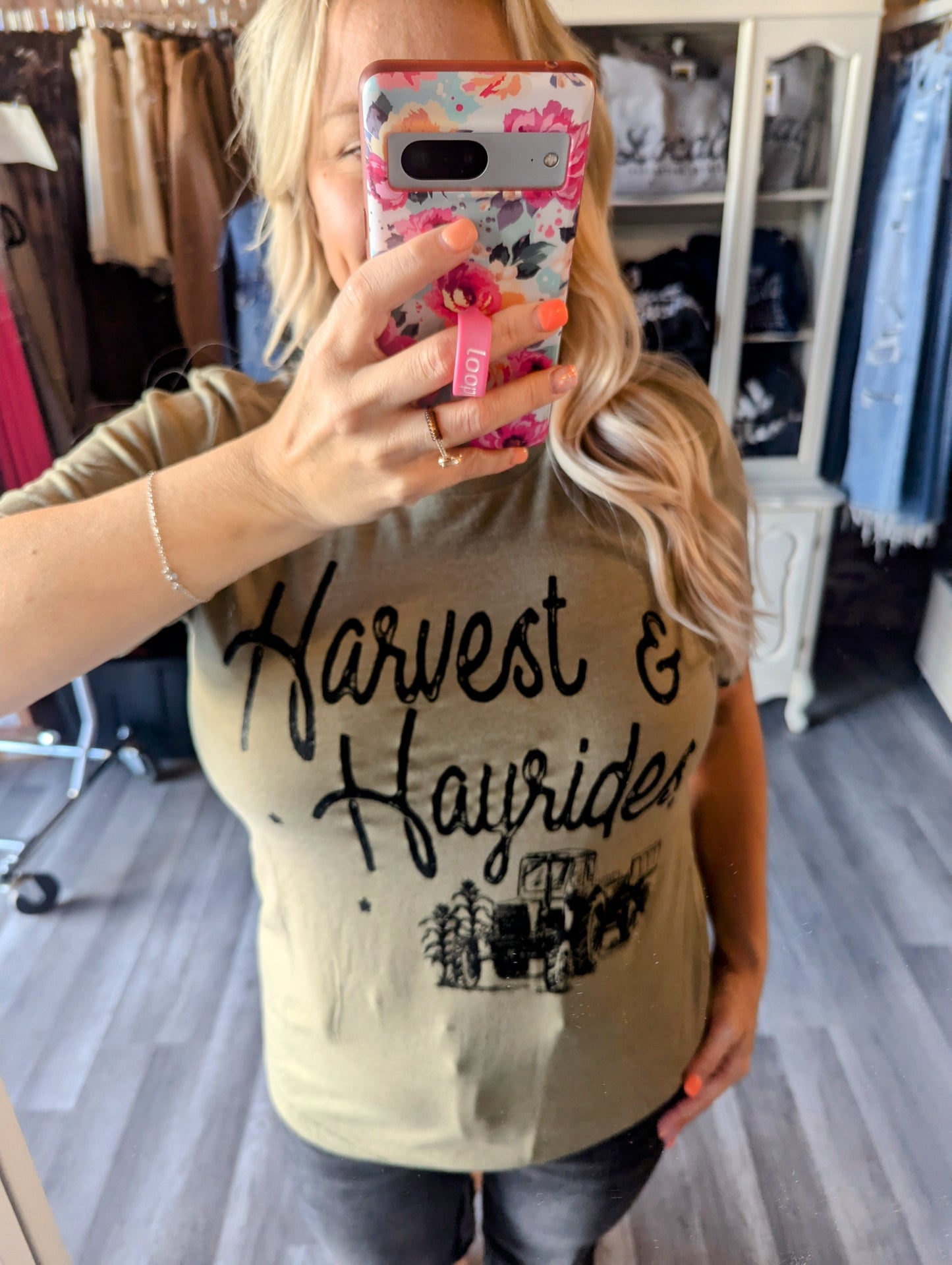 Harvest & Hayrides Graphic Tee