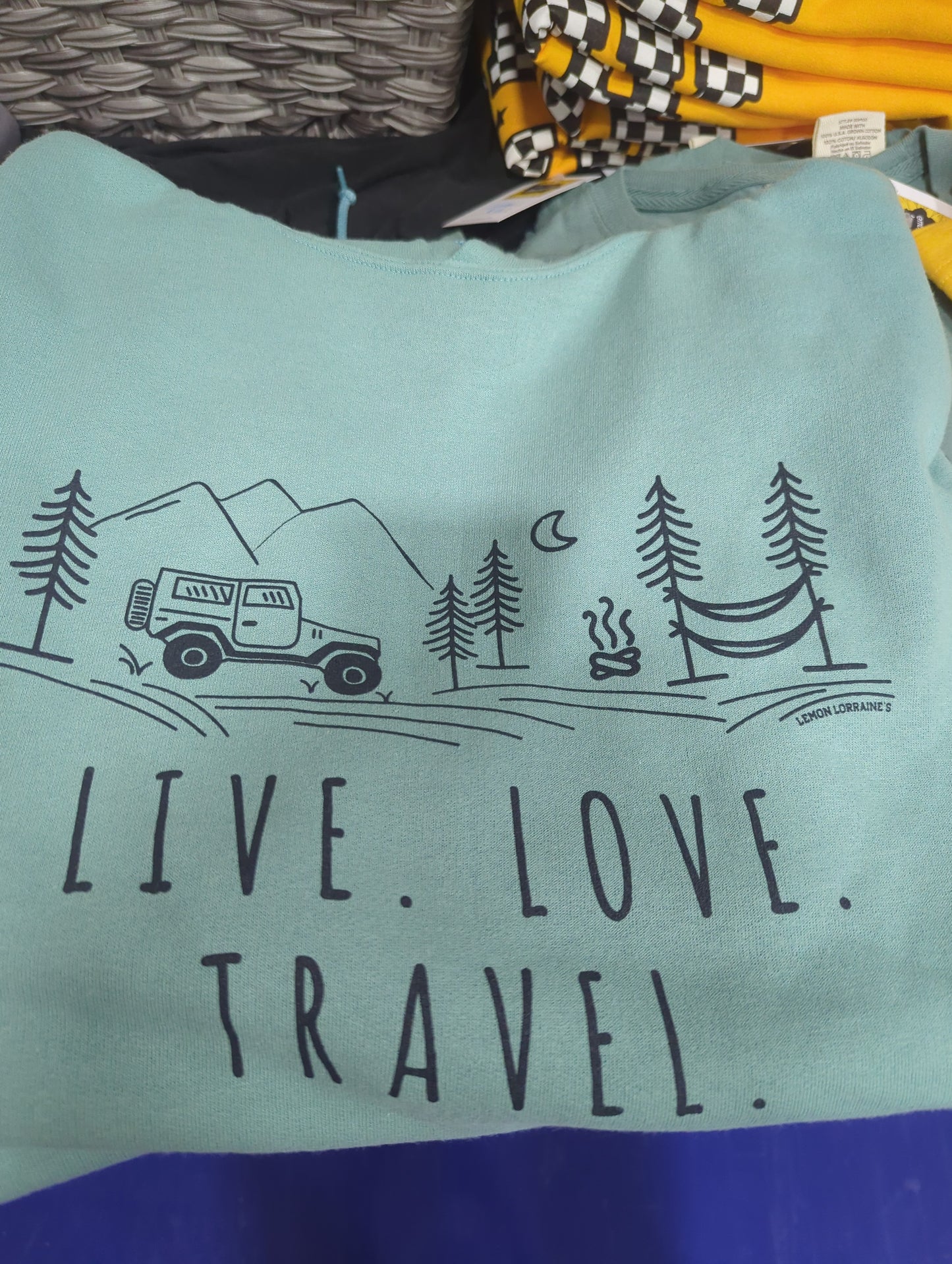 Love Love Travel Hoodie - Sage