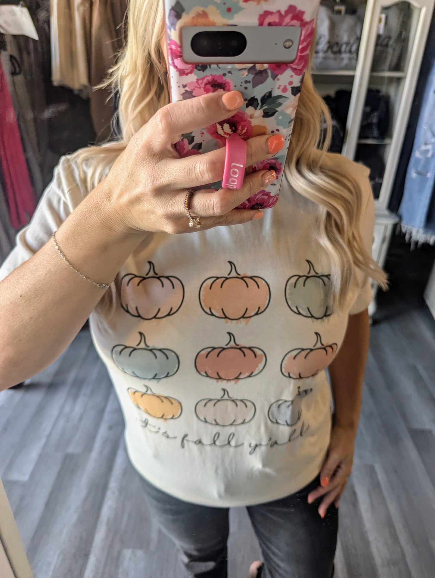 Water Color Pumpkins Graphic Tee